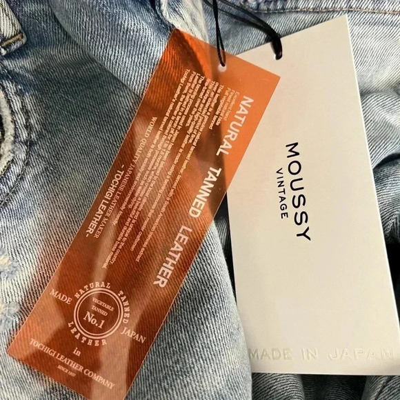 NWT Moussy Vintage Verna Skinny Jeans Light Blue - Picture 3 of 3